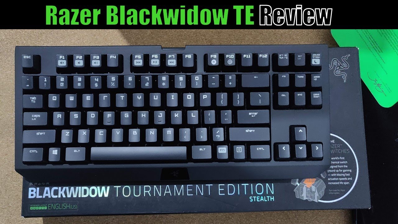 Razer Blackwidow Tournament Edition - Review