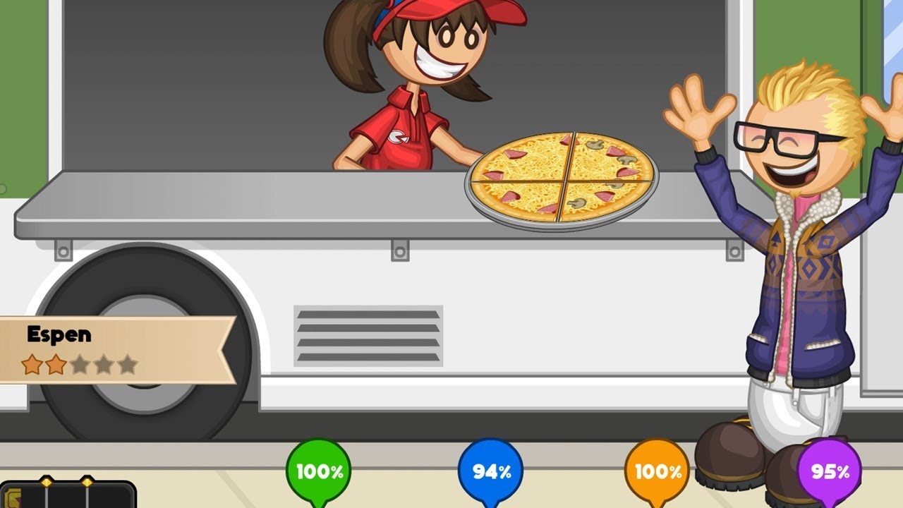 Papa's Pizzeria Deluxe: The Food Truck!
