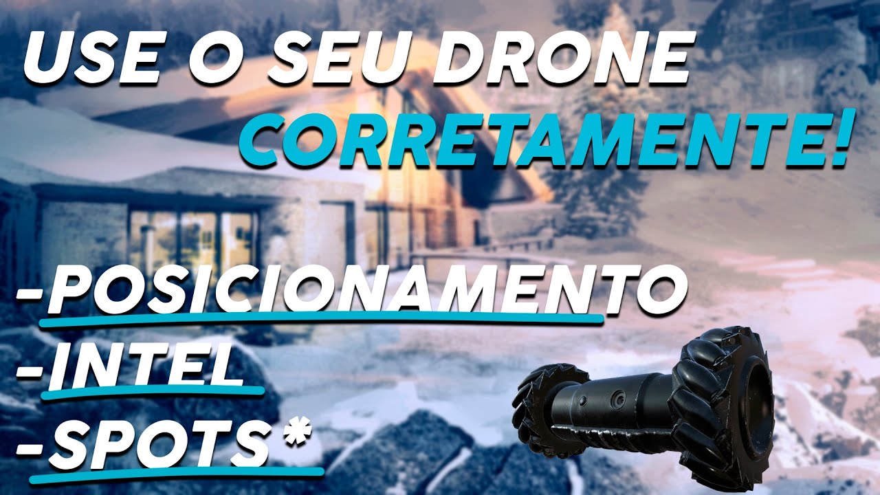 O BÁSICO DO SIEGE: POSICIONAMENTOS F0D4S PARA VOCÊ DEIXAR O SEU DRONE!!!