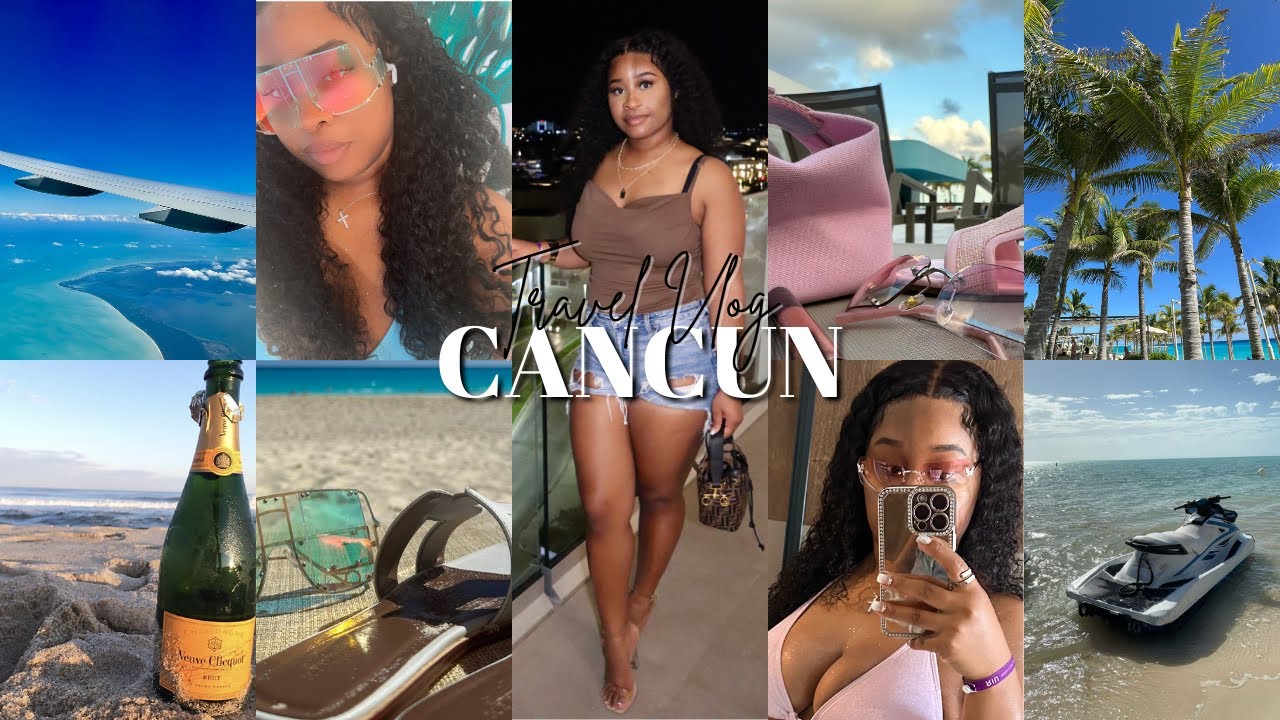 TRAVEL VLOG | Cancún Birthday Trip, RIU Palace Kukulkan Resort, Jet Skis
