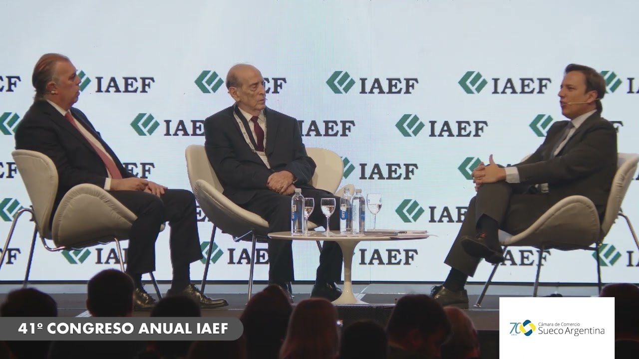41° Congreso Anual IAEF - Ricardo Arriazu - Daniel Gerold