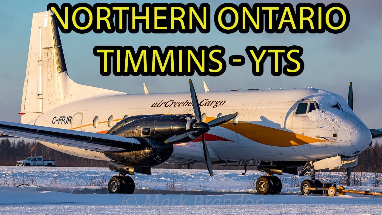 The VERY BEST of Timmins (YTS)! NORTHERN ONTARIO Plane Spotting