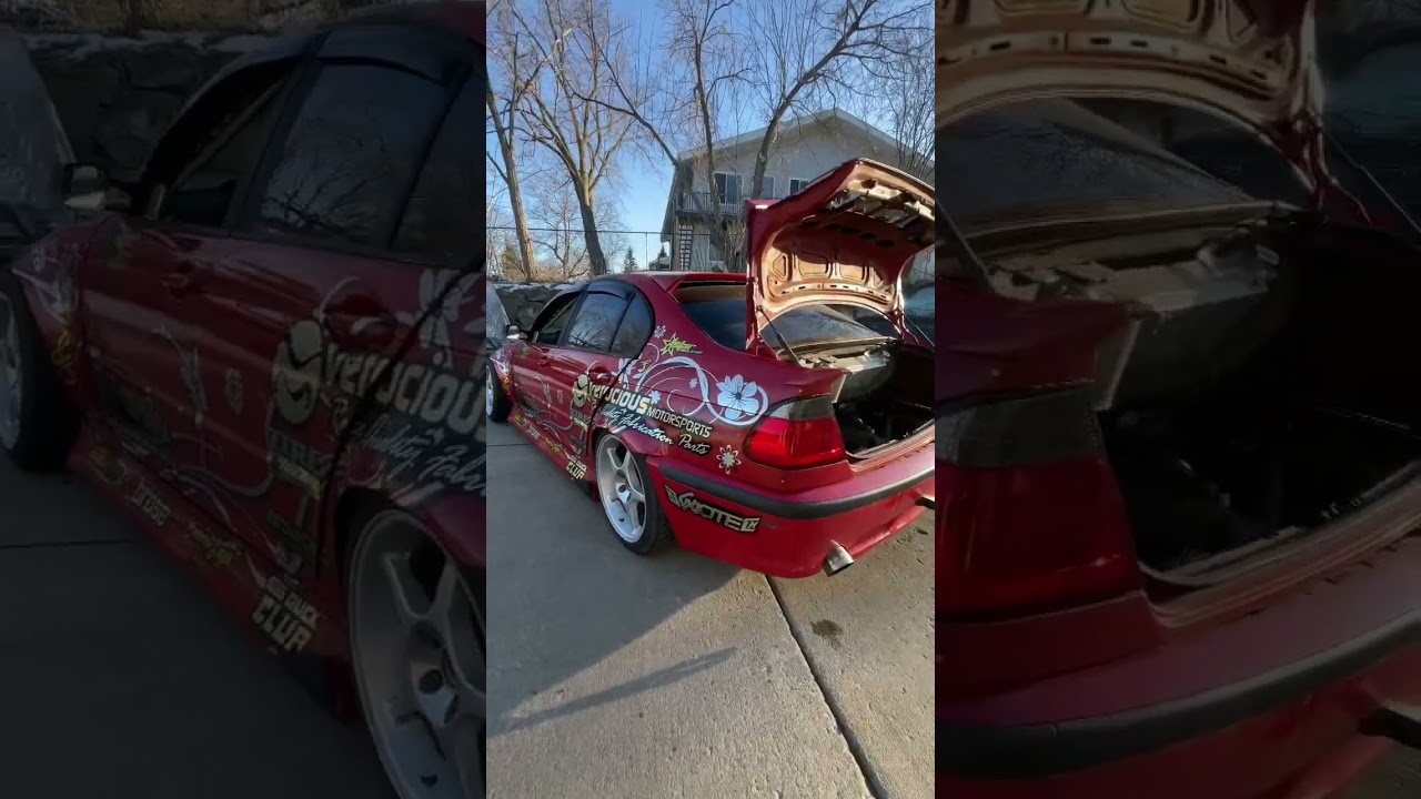 Drift season is upon us. Time to get the ole girl ready! #drift #e46 #drifting #e46drift #e46turbo