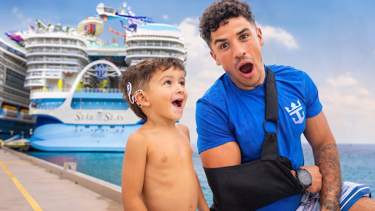 We Went On The Worlds Largest Cruise Ship!!! | Star Of The Seas