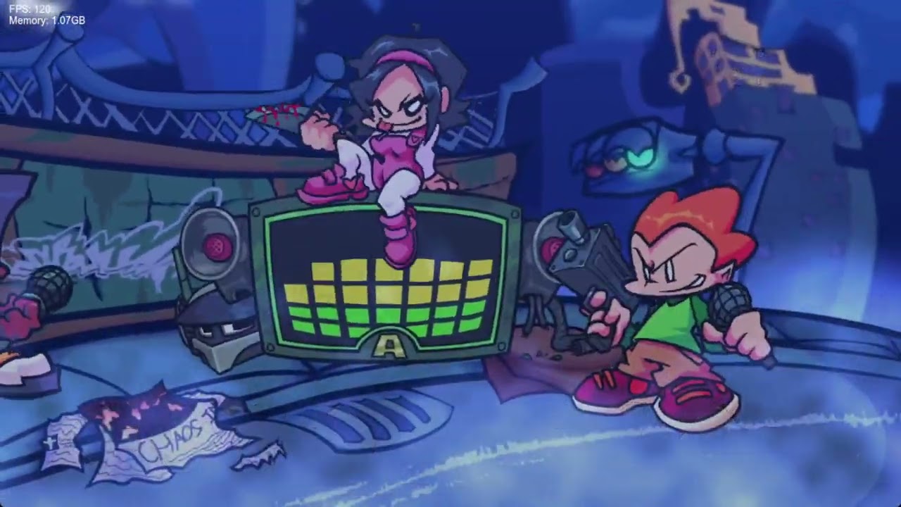 Darnell Erect Rechart (WIP) || (FNF Reanimated)