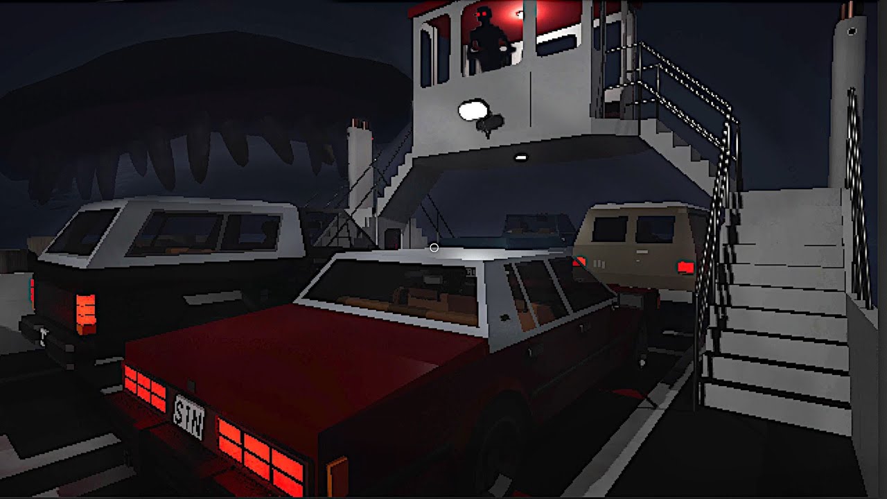 Horror Game Where You're A Ferryman & what was that noise - The Ferry ALL ENDINGS