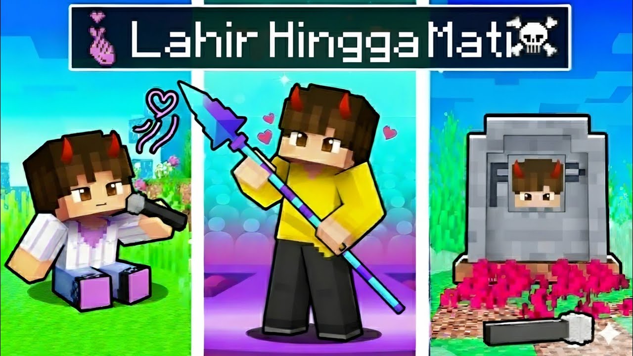 Lahir Hingga Mati KPOP DEMON HUNTERS Dalam Minecraft