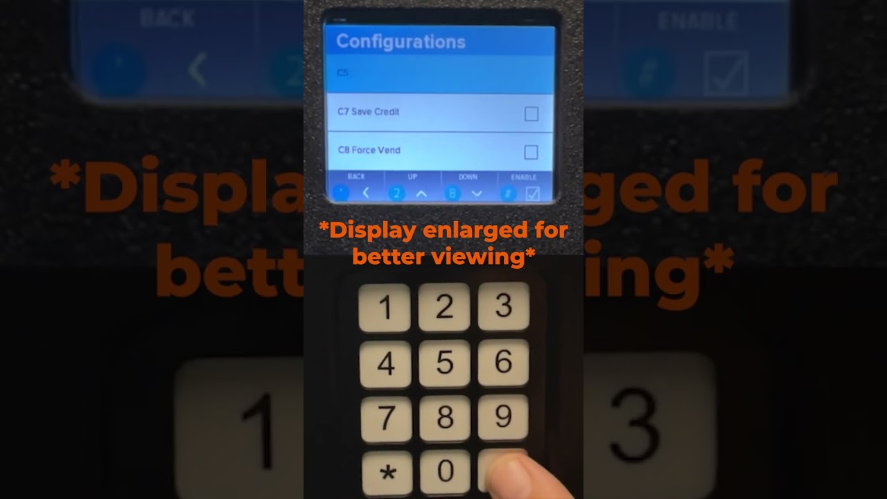 IDW GFV-400 Programming Configurations