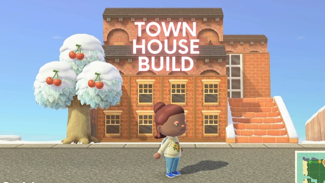Как построить таунхаусы в Animal Crossing