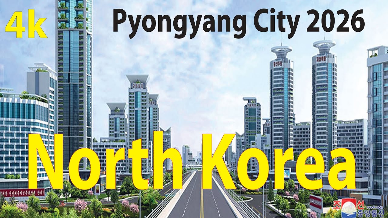 Pyongyang City 2026 , North Korea 4K By Drone 2026