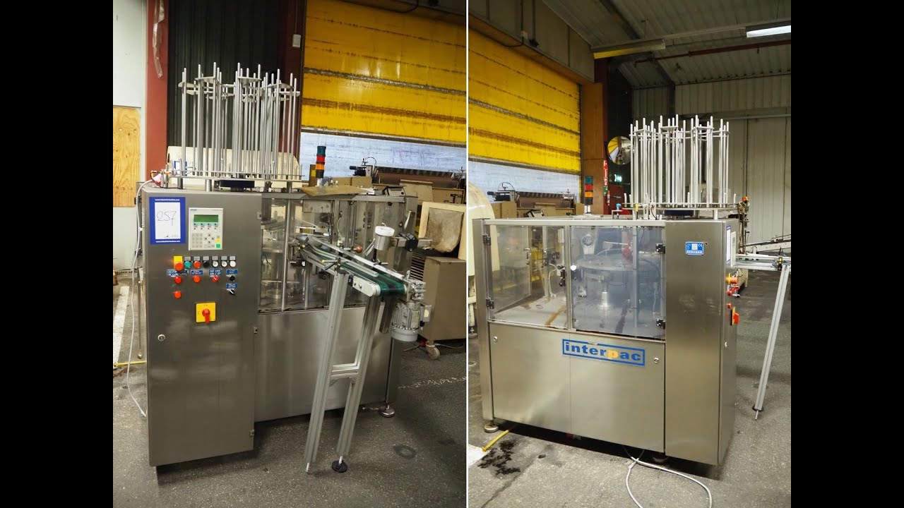749-257: Interpac cup filling and closing machine