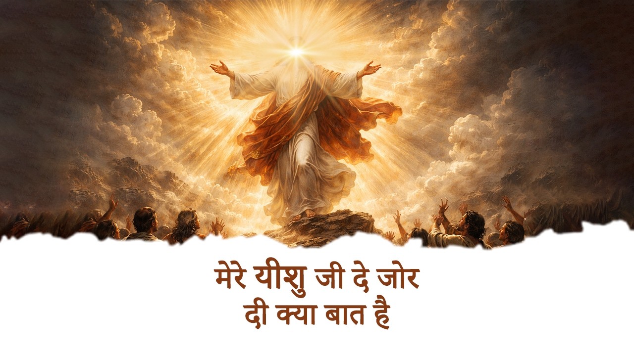 Mere Yeshu Ji De Jor Di Kya Baat Hai || Worship Song ||