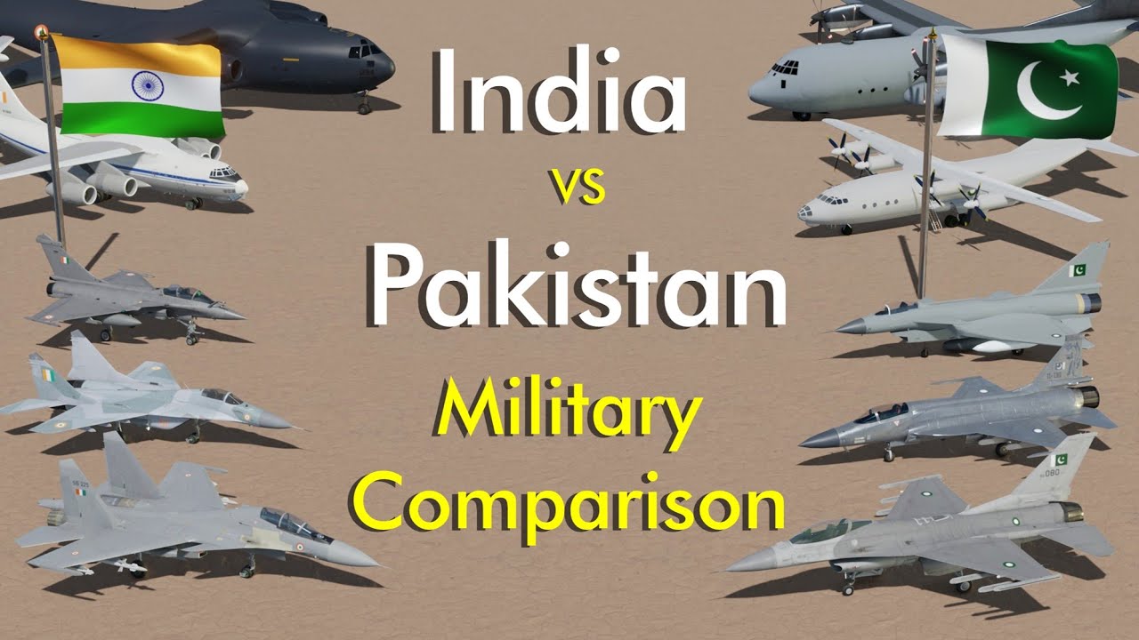 India vs Pakistan Military Air Power - Air Force Comparison 2025