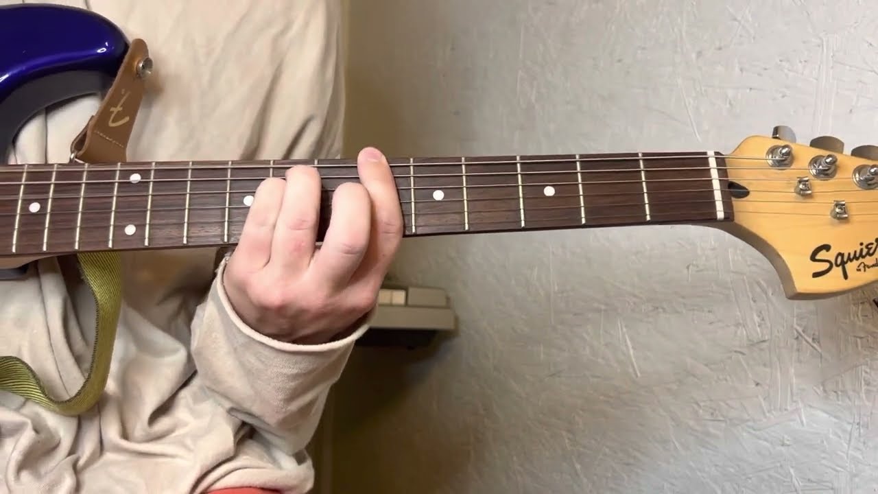 Holiday - Weezer Guitar lesson + Tutorial