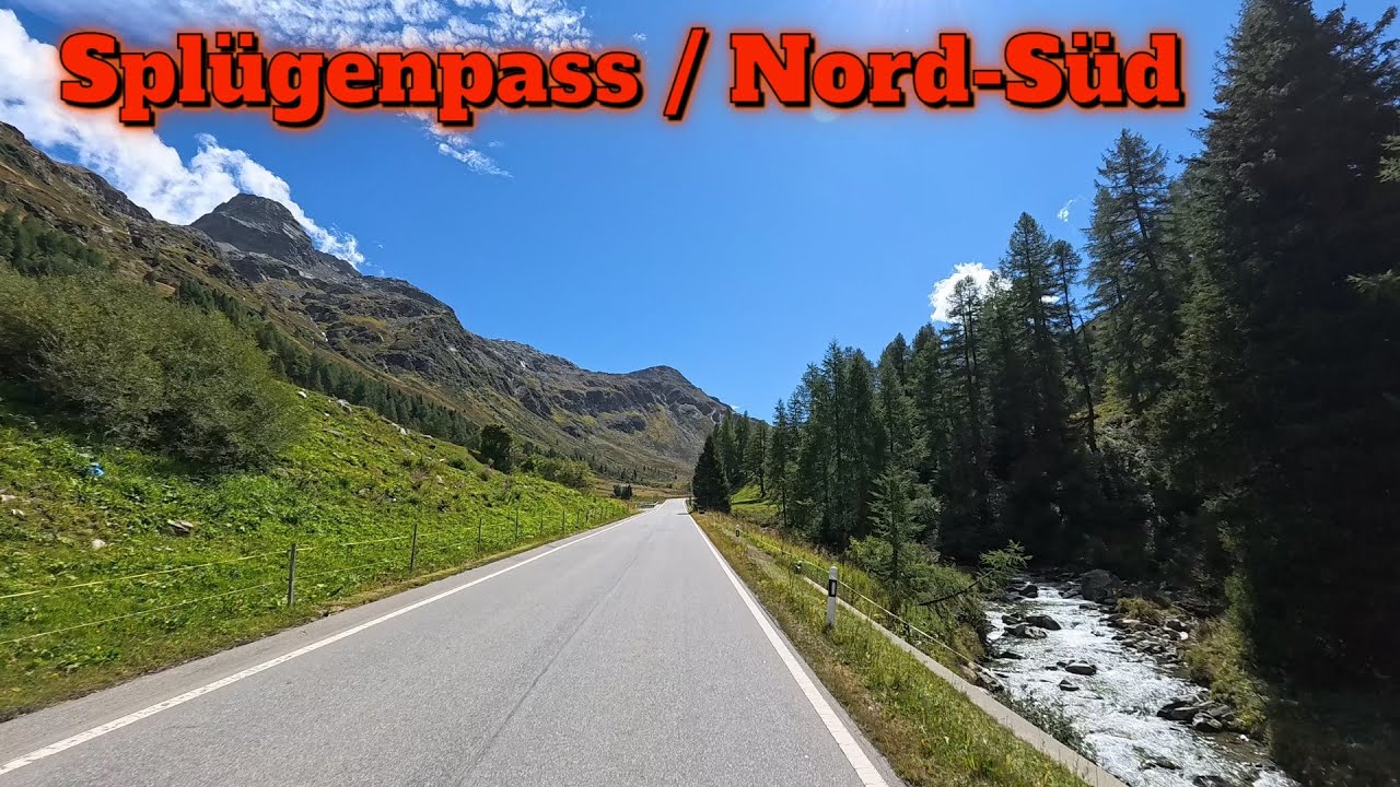 Splügenpass / Nord-Süd