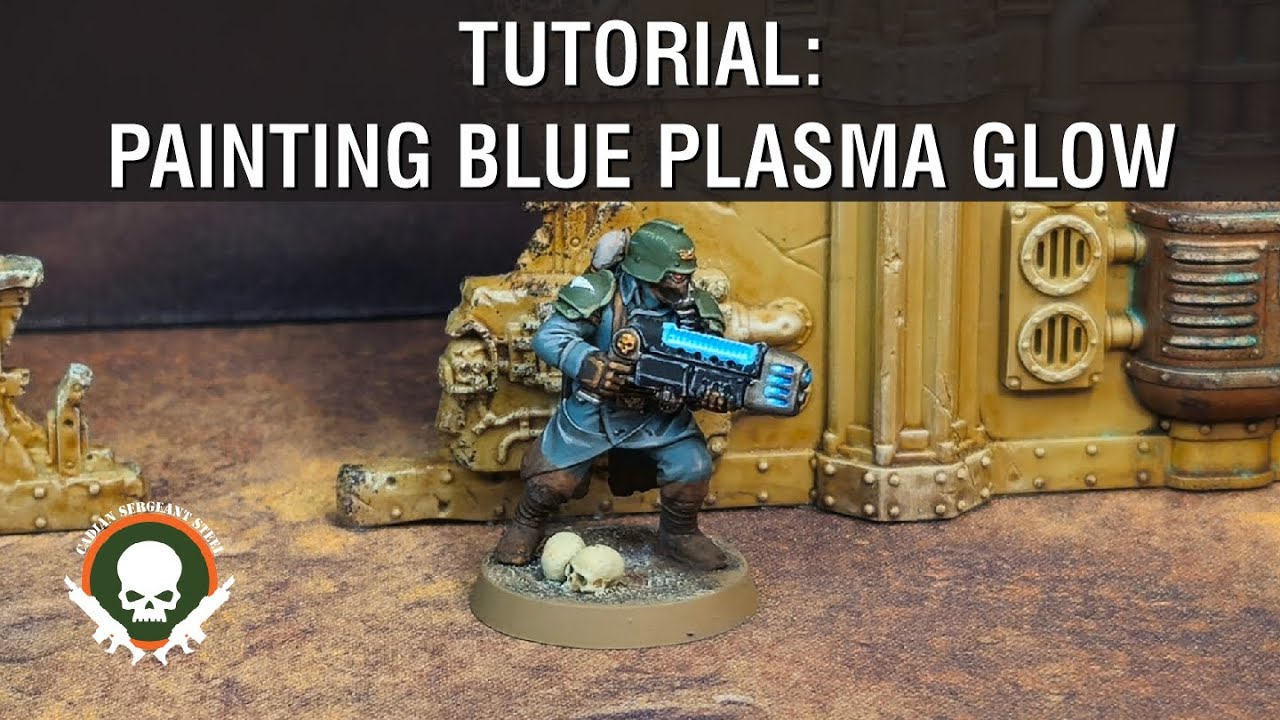 Tutorial: How to Paint Blue Plasma Gun Glow