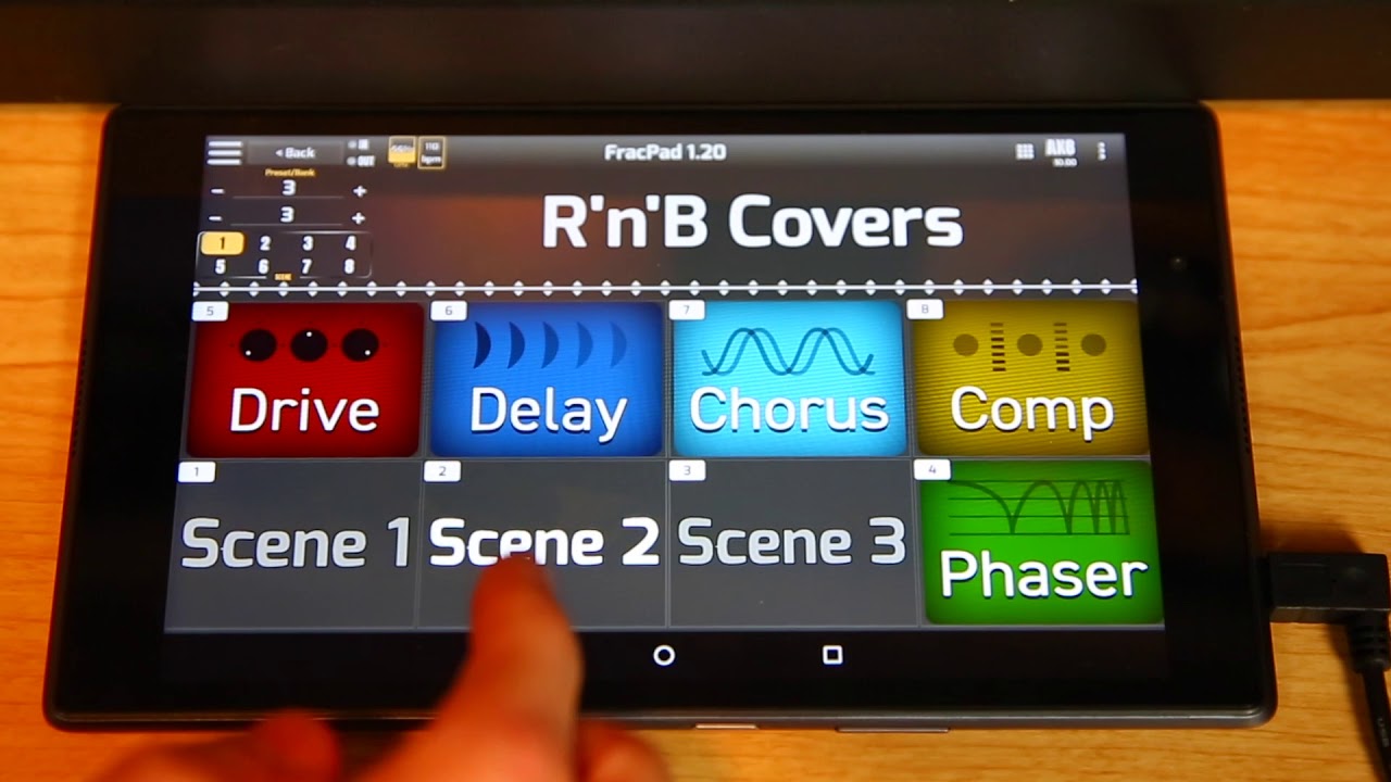 AX8 Editing via Tablet - Fracpad