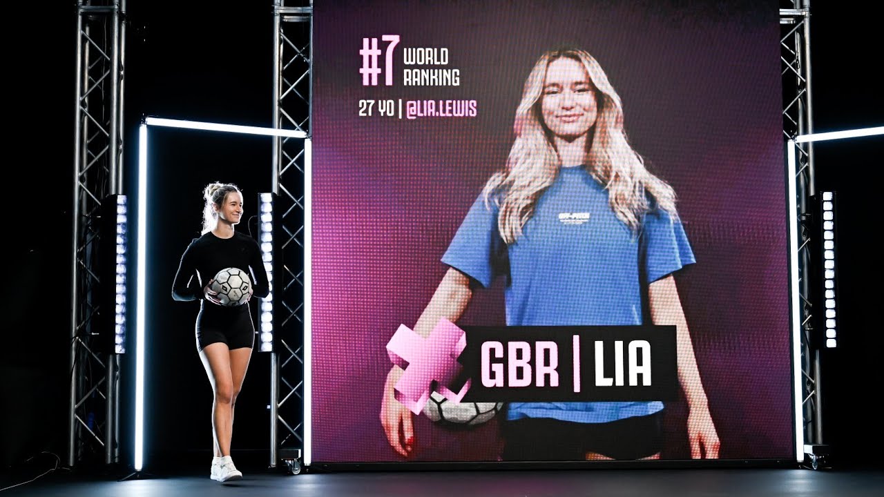 World Freestyle Football Championship 2024 🇮🇹 | Semifinal: Aguska 🇵🇱 vs Lia 🇬🇧