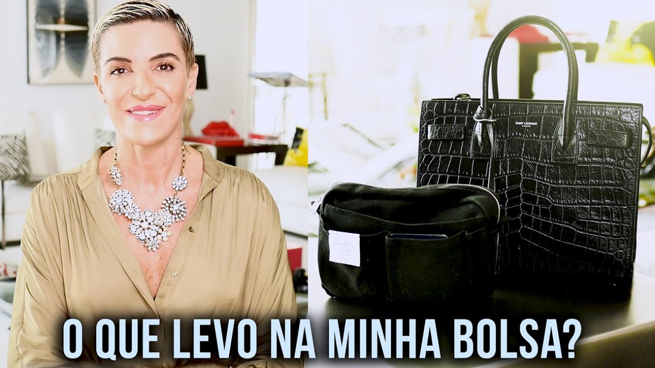 Como ORGANIZO minha BOLSA - HYPNOTIQUE - FABÍOLA KASSIN