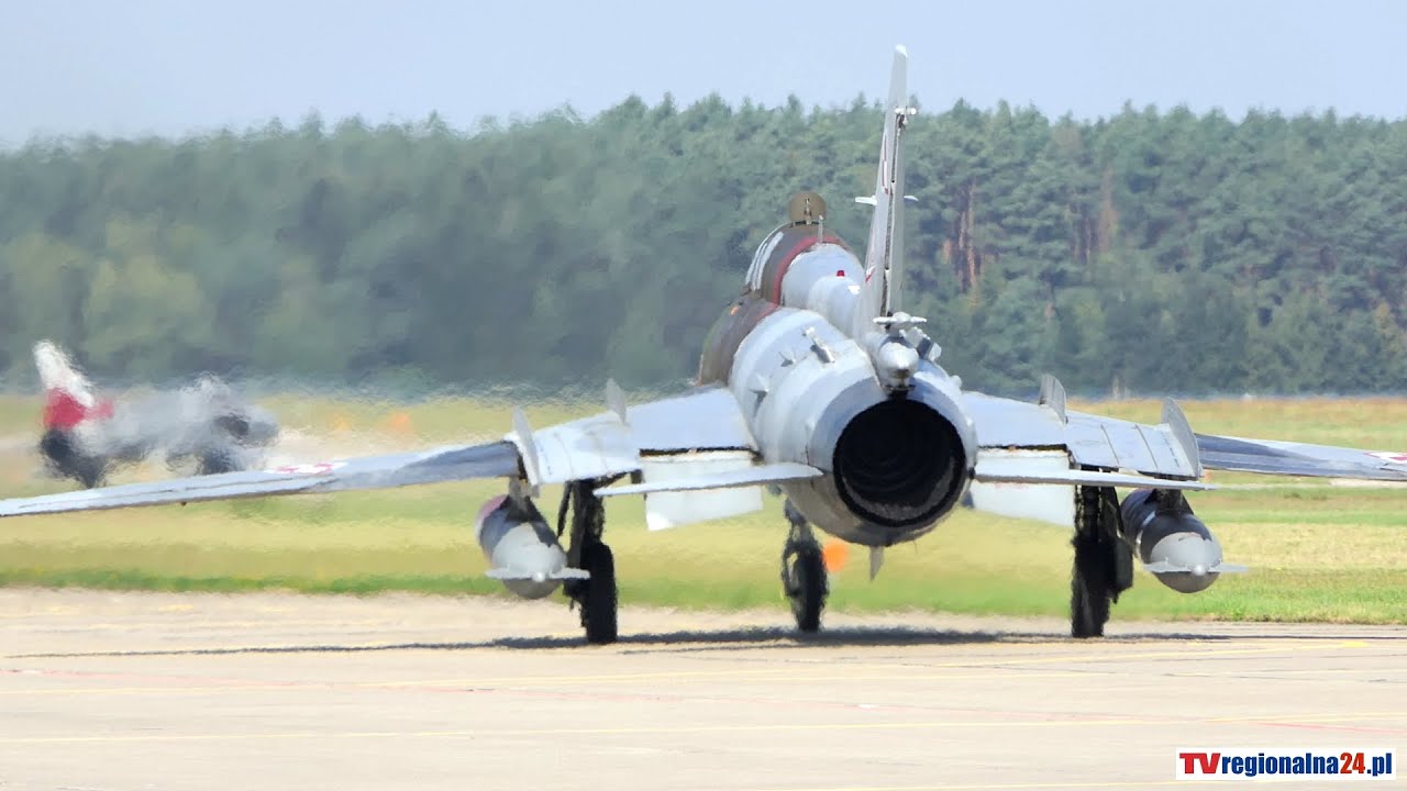 Su-22 odpalanie silnika Mirosławiec 10.09.2025 - zapowiedź materiału wideo
