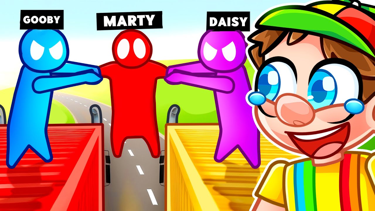 Trolling My BEST FRIENDS in Gang Beasts...