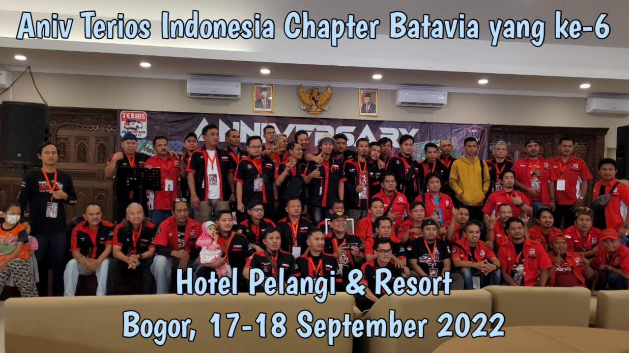 Anniversary terios indonesia chapter batavia yang ke 6 | aniv batavia | Ulang Tahun TID Batavia