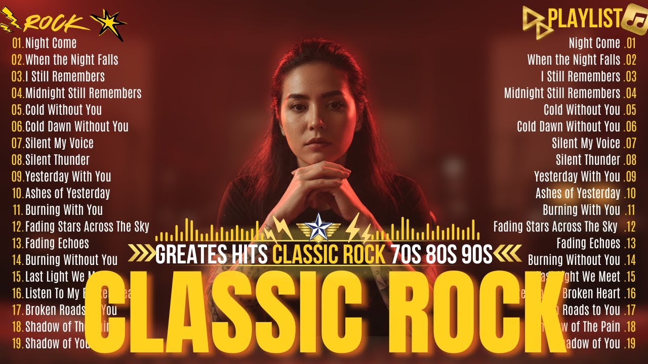 Emotional Slow Rock Ballads | Classic Rock Love Anthems That Never Get Old 🎤🔥🎶