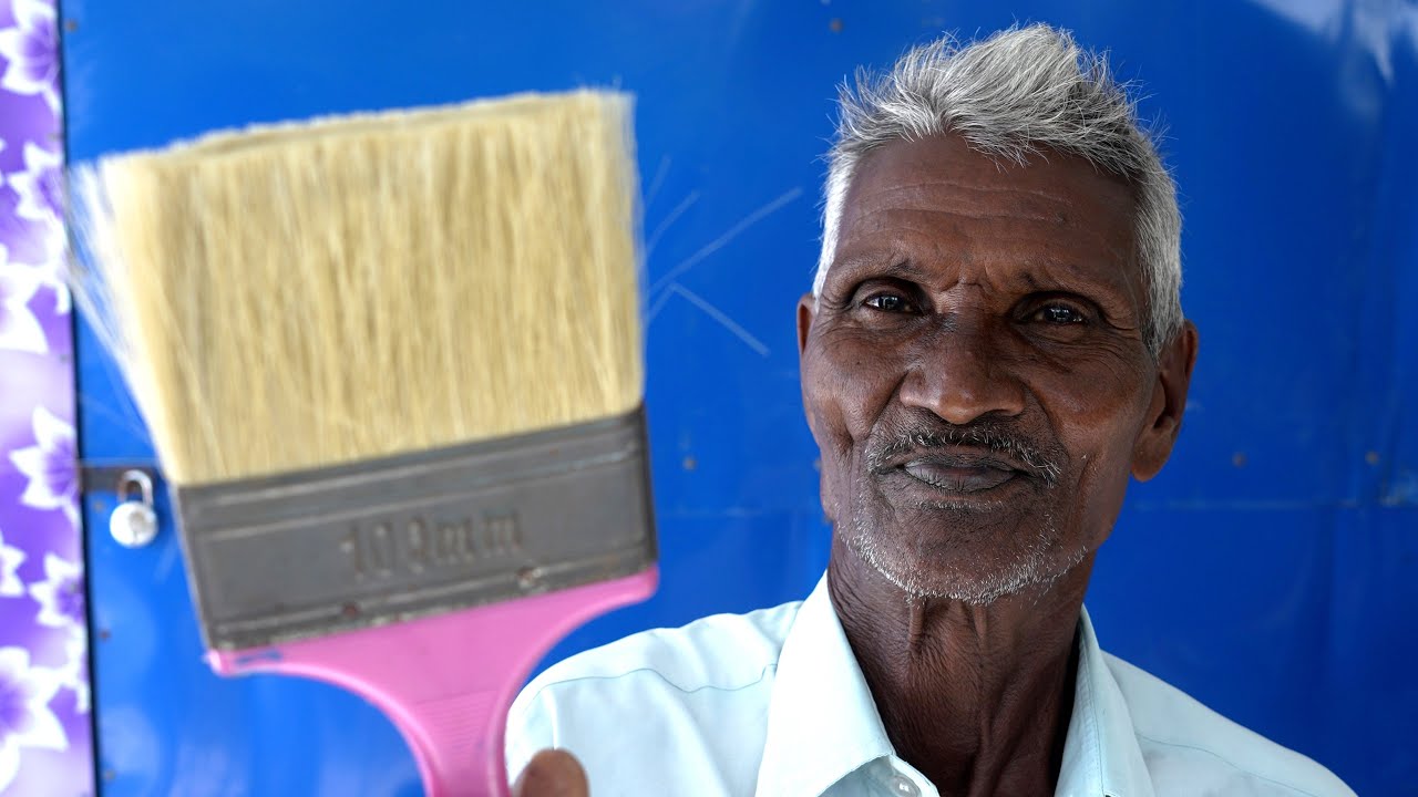 NEW ASMR /RAJA FATHER ABIG BRUSH TINGLES, 4K