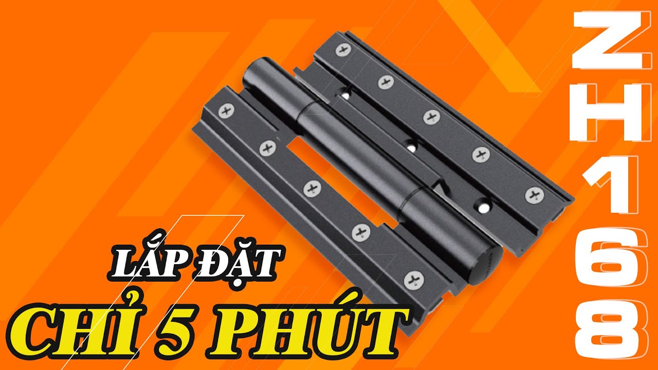 Hướng dẫn lắp đặt bản lề 4D Draho cho hệ nhôm Xingfa 55