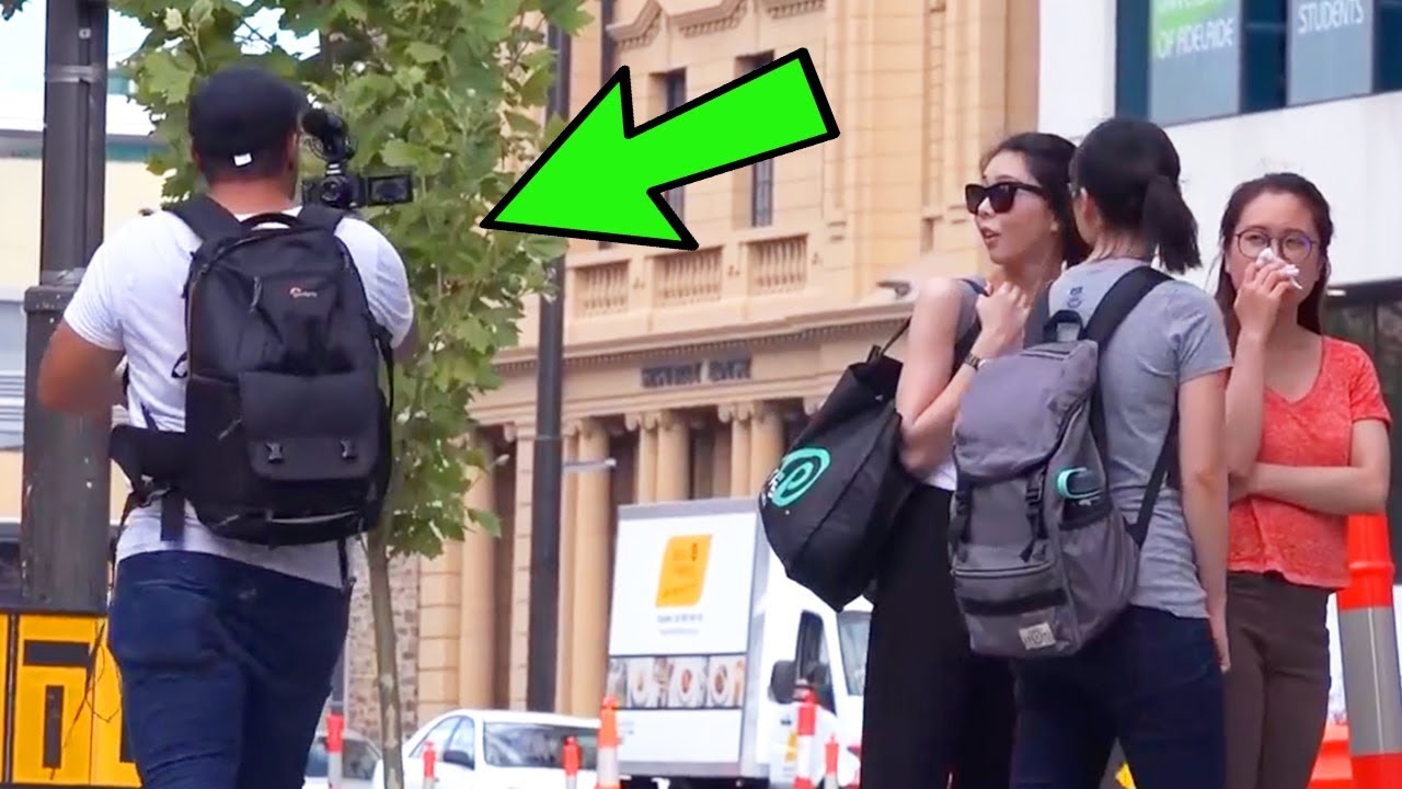 Embarrassing Vlogger In Public | TheRoyalStampede