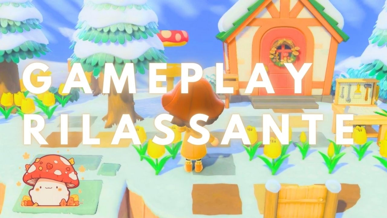 Gameplay Rilassante Animal Crossing NH🍃| Tour Portofungo 🍄| NO COMMENTO 🎤