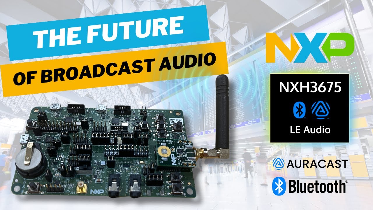 Преобразование пространства с помощью Bluetooth LE Audio Auracast&trade;