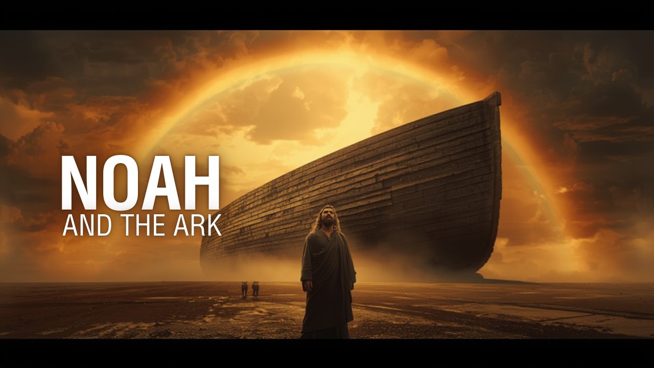 Noah : The flood and The Promise in the Rainbow