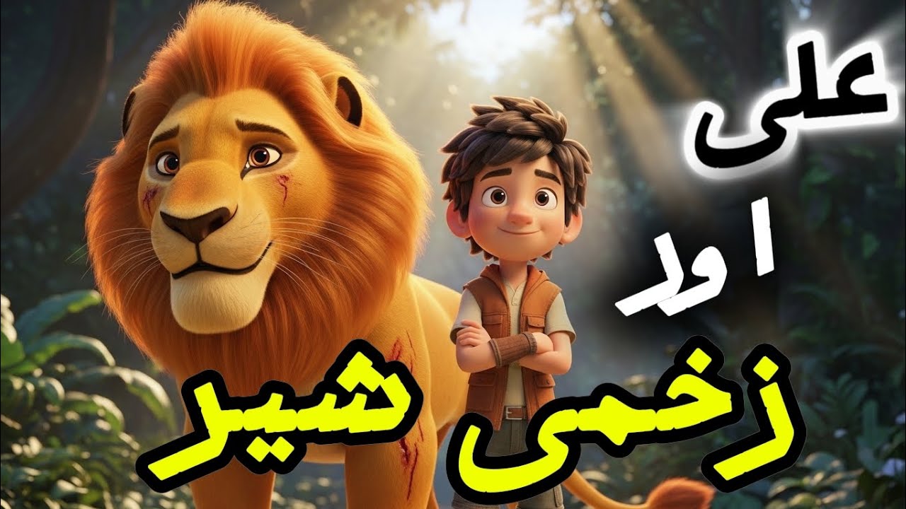 Faris Aur Jungle Ka Wafadar Sher 🦁 | 3D Cartoon Adventure Story”