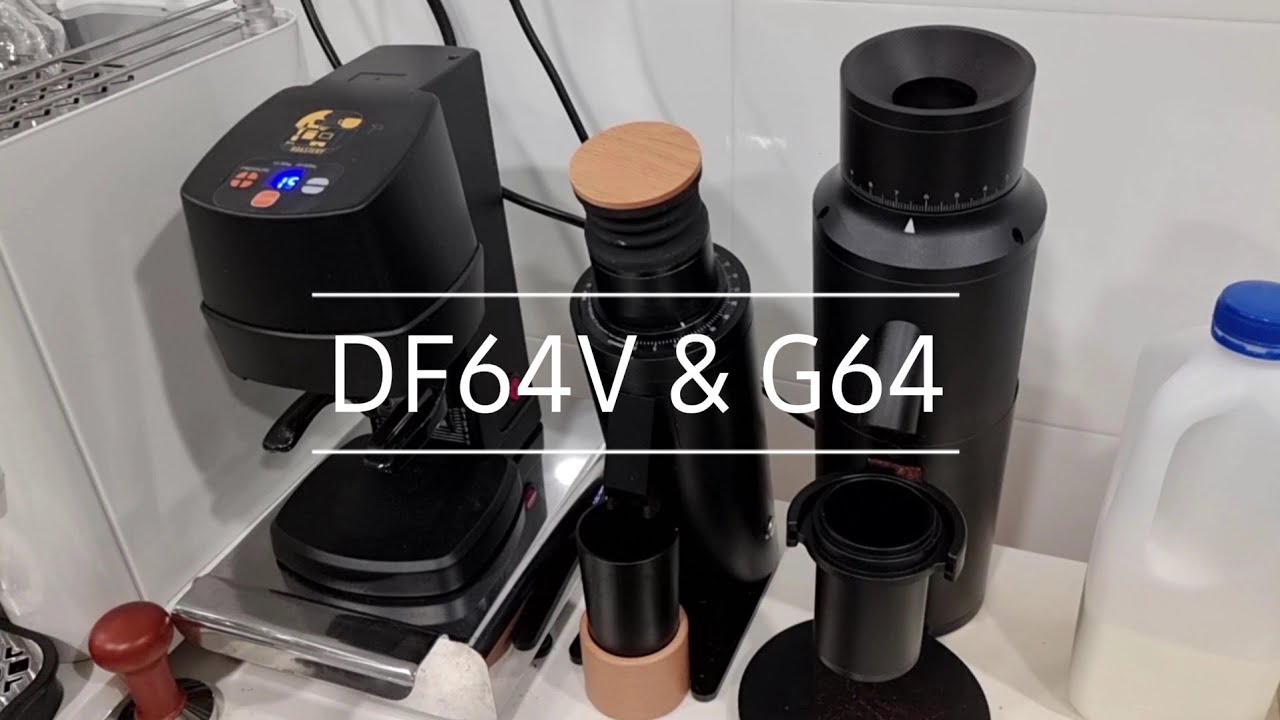 DF64V & G64 Single Dose Variable RPM Coffee Grinder