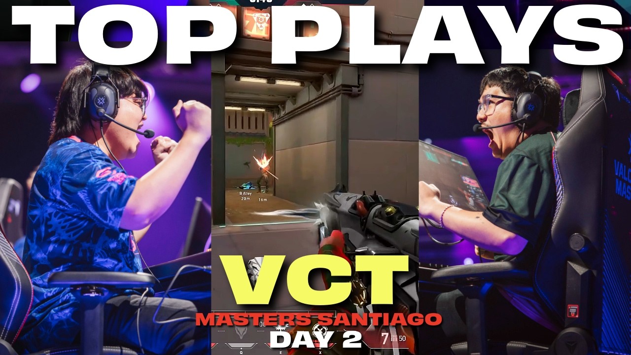 Top VCT Plays of Day #2 |  Valorant Masters Santiago 2026