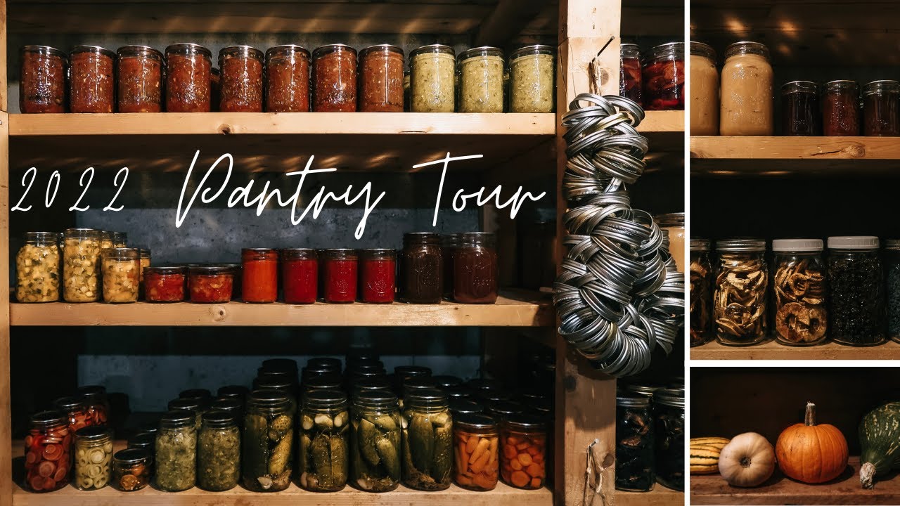 Homestead Pantry Tour 2022 | Canning Pantry