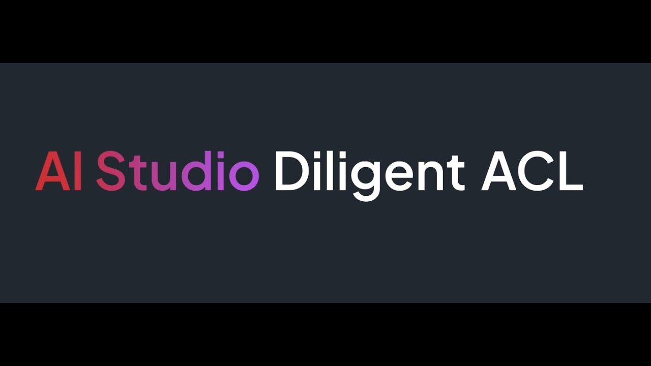 ACL AI Studio