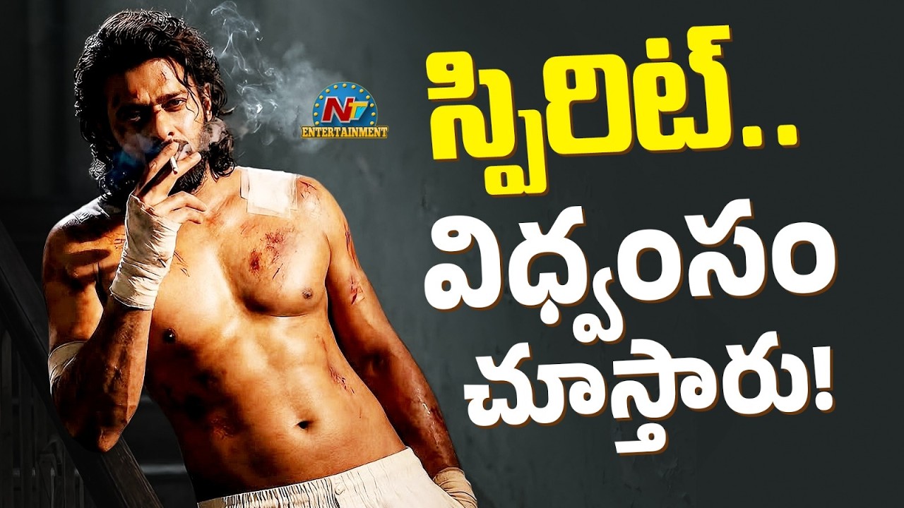 Prabhas Next Level Dedication for SPIRIT | Sandeep Reddy Vanga || NTVENT