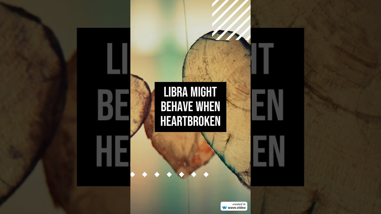 Libra ♎ when heartbroken! #shorts #horoscope #librahoroscope #heartbroken