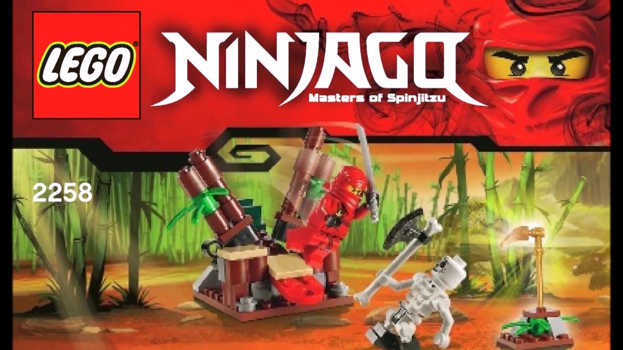 LEGO Ninjago Ninja Ambush 2258 Instructions Book DIY