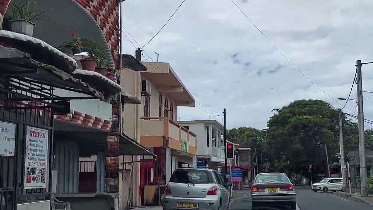 Road trip from Coeur de ville Flacq to Poste Lafayette, Mauritius