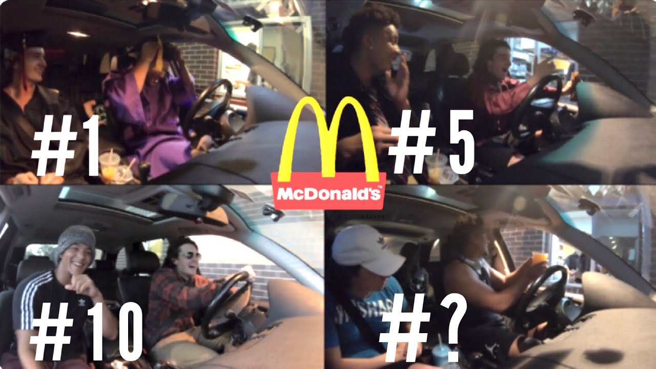 Driving Through The SAME McDonald’s Drive Thru Wearing DIFFERENT Clothes...