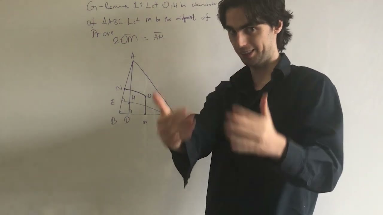 Geometry lemma 1: Prove that 2OM = AH, where M is the midpoint of BC