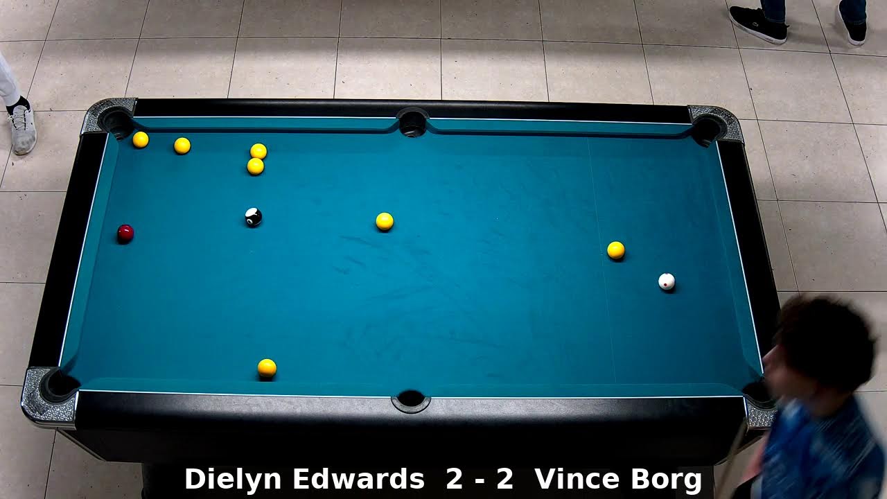 Dielyn Edwards vs Vince Borg | CISK LAGER NATIONAL SINGLES CHAMPIONSHIP 2025/2026 | Round 4