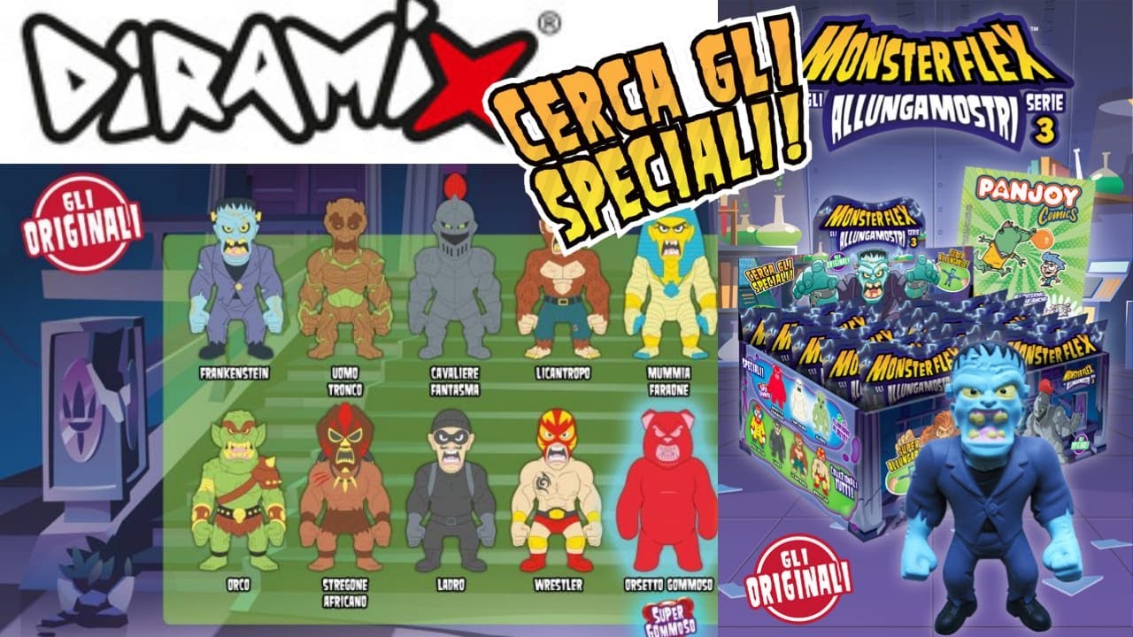 MONSTER FLEX, GLI ALLUNGAMOSTRI serie 3
