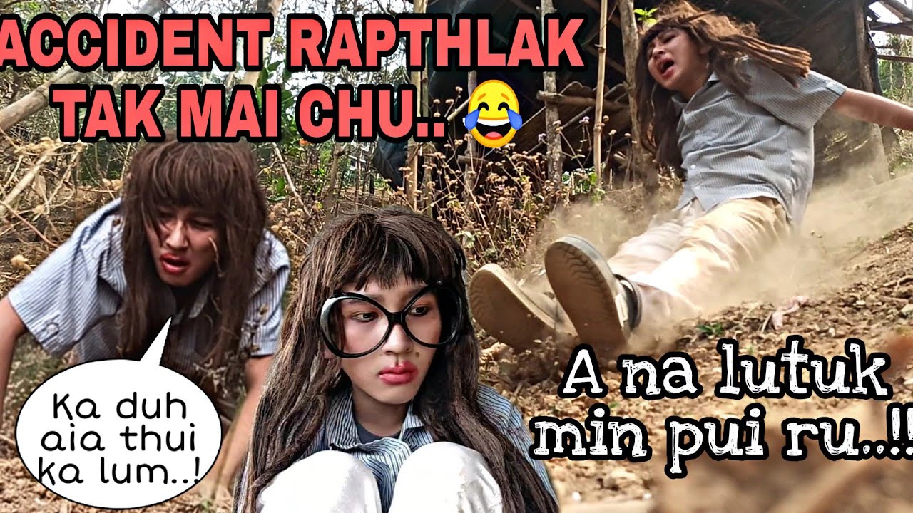 ACCIDENT RAPTHLAK TAK MAI CHU.. 😂😂 ( Comedy )