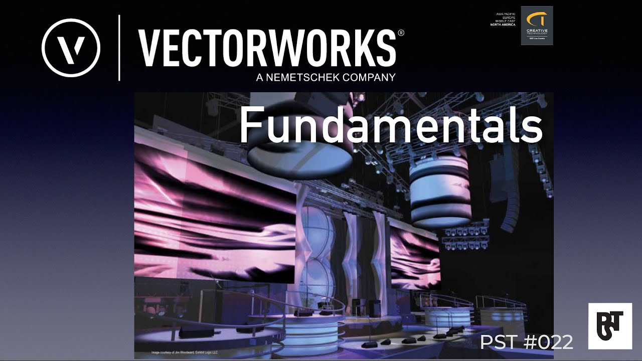 Vectorworks Basics for audio and video – PST #022