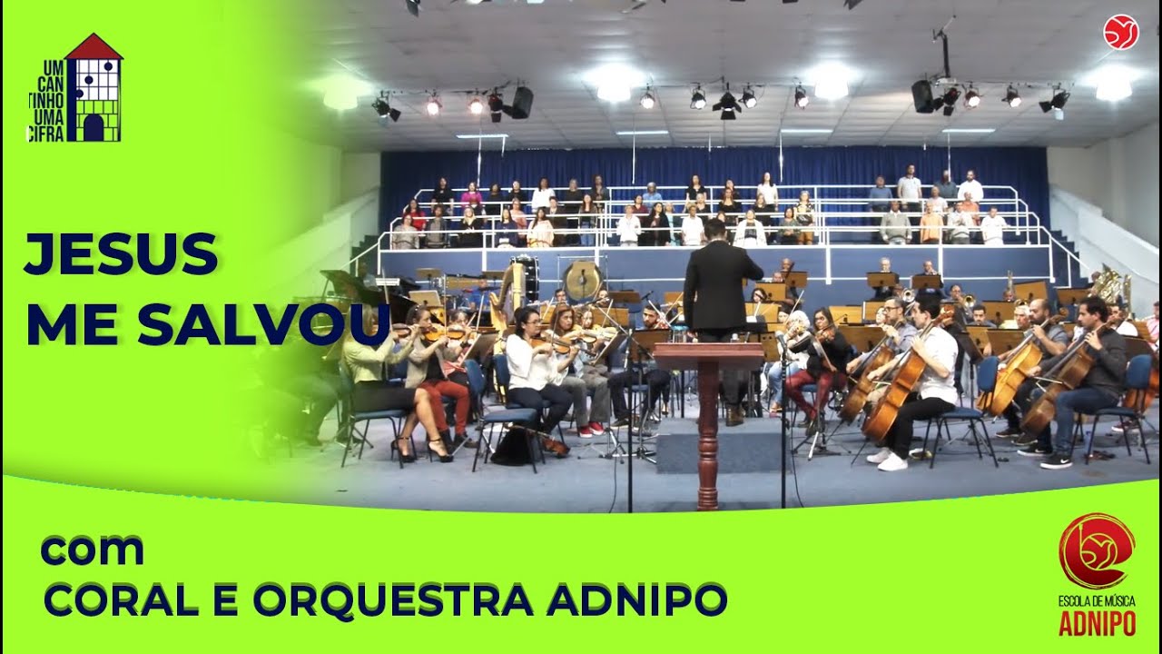 JESUS ME SALVOU | Um Cantinho, uma Cifra