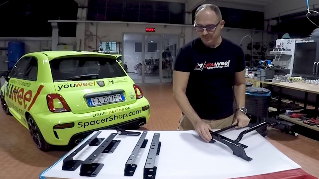 ABARTH 595 SABELT SEATS LOWERING KIT EXPLAINED